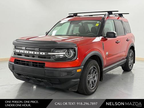 Chili Pepper Red 2022 Ford Bronco Sport Big Bend