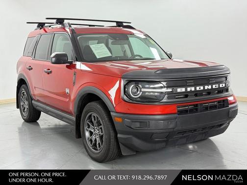 Chili Pepper Red 2022 Ford Bronco Sport Big Bend