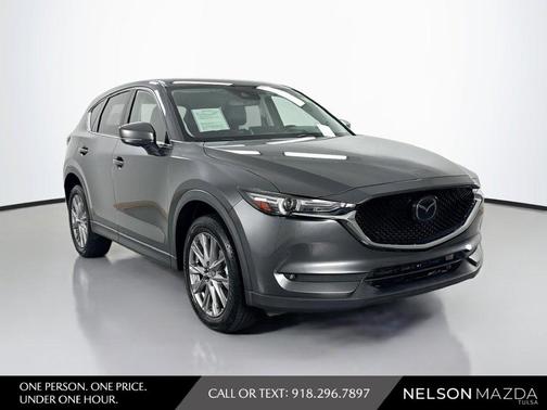 Machine Gray Metallic 2021 Mazda CX-5 Grand Touring
