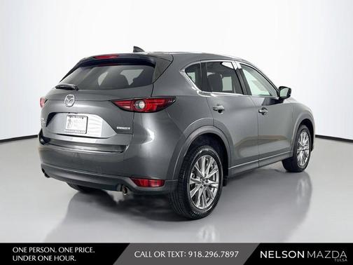 Machine Gray Metallic 2021 Mazda CX-5 Grand Touring
