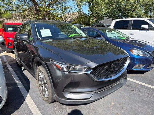 Machine Gray Metallic 2021 Mazda CX-5 Grand Touring