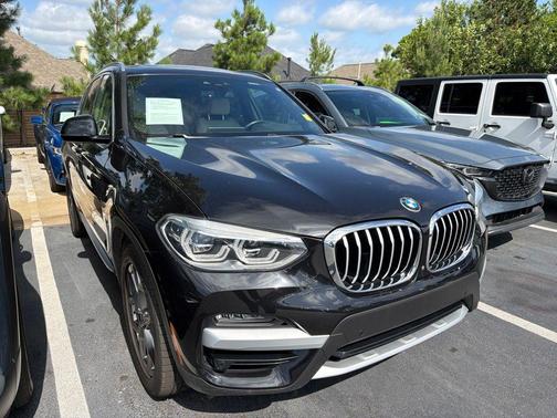 Black Sapphire Metallic 2020 BMW X3 xDrive30i
