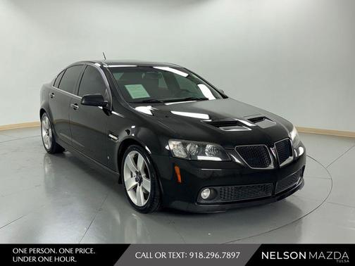 Panther Black Metallic 2009 Pontiac G8 GT