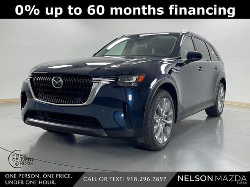 Deep Crystal Blue Mica 2026 Mazda CX-90 Preferred SUV