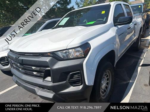 Summit White 2023 Chevrolet Colorado WT
