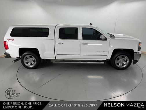 Summit White 2018 Chevrolet Silverado 1500 LTZ