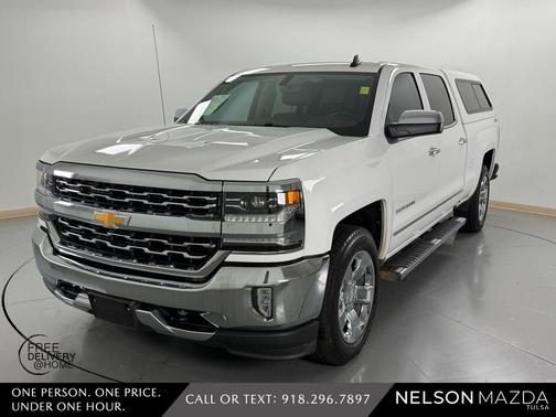 Summit White 2018 Chevrolet Silverado 1500 LTZ
