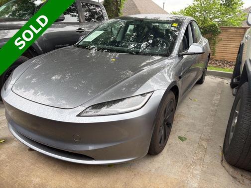 Gray 2025 Tesla Model 3 Long Range