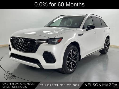 Rhodium White Premium 2026 Mazda CX-70 3.3 TURBO S PREMIUM
