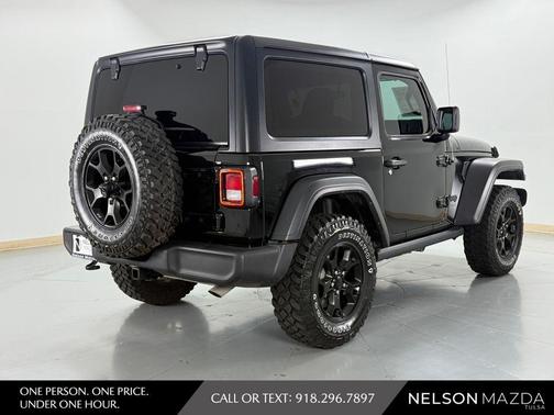 Black Clearcoat 2022 Jeep Wrangler Sport
