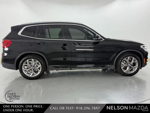 Jet Black 2021 BMW X3 sDrive30i