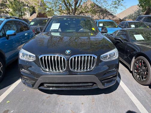 Jet Black 2021 BMW X3 sDrive30i
