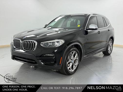 Jet Black 2021 BMW X3 sDrive30i