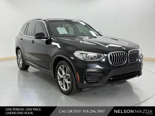 Jet Black 2021 BMW X3 sDrive30i