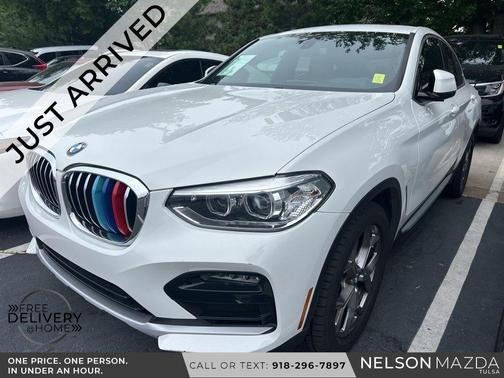Alpine White 2021 BMW X4 xDrive30i