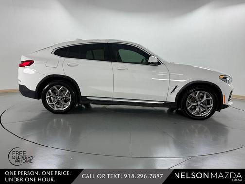 Alpine White 2021 BMW X4 xDrive30i