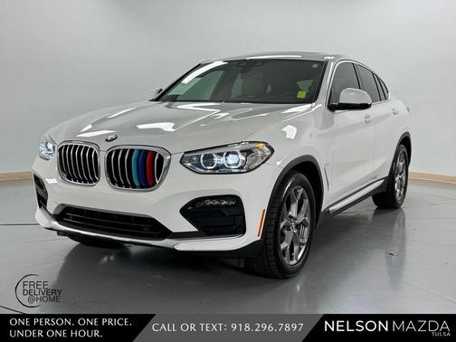 Alpine White 2021 BMW X4 xDrive30i