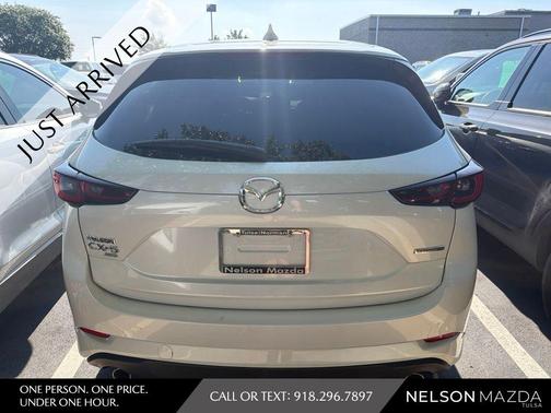 Rhodium White Metallic 2024 Mazda CX-5 2.5 S Preferred Package