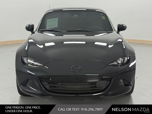 Jet Black Mica 2025 Mazda MX-5 Miata RF Grand Touring