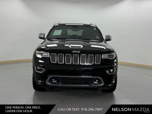 Diamond Black 2019 Jeep Grand Cherokee Overland