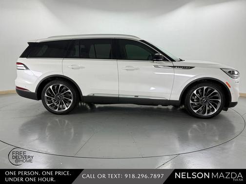White Metallic 2020 Lincoln Aviator Reserve AWD
