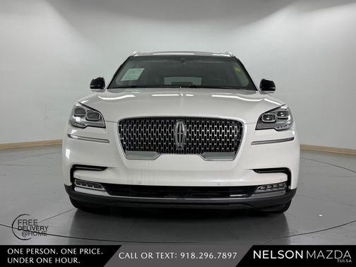 White Metallic 2020 Lincoln Aviator Reserve AWD