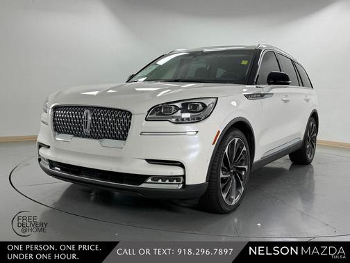 White Metallic 2020 Lincoln Aviator Reserve AWD