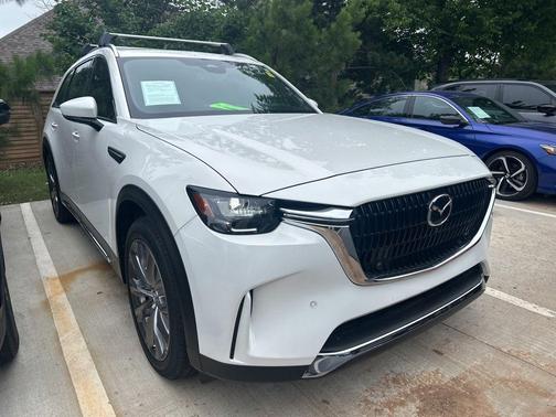 Rhodium White Metallic 2024 Mazda CX-90 Premium Plus