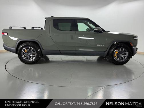 Green 2022 Rivian R1T Launch Edition