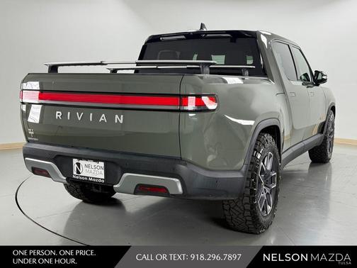 Green 2022 Rivian R1T Launch Edition
