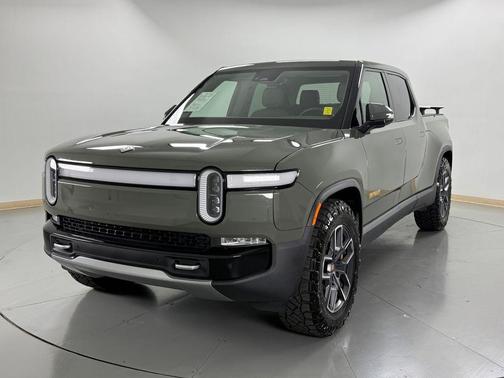 Green 2022 Rivian R1T Launch Edition