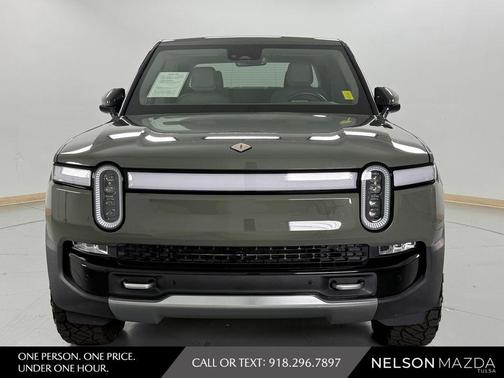 Green 2022 Rivian R1T Launch Edition