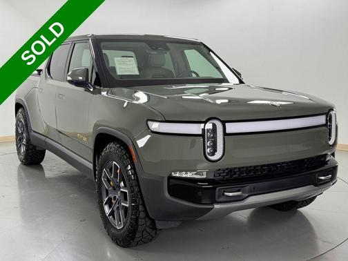 Green 2022 Rivian R1T Launch Edition