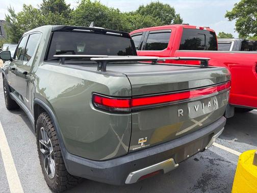 Green 2022 Rivian R1T Launch Edition