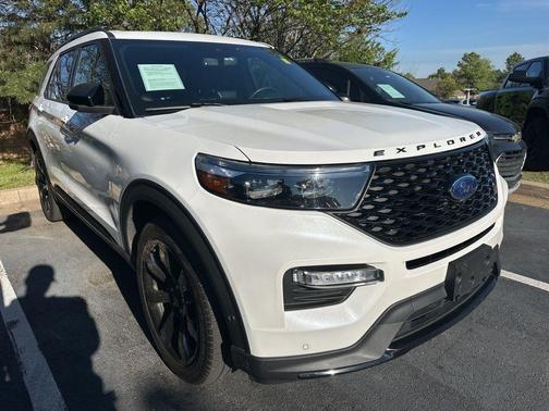 White Metallic 2020 Ford Explorer ST
