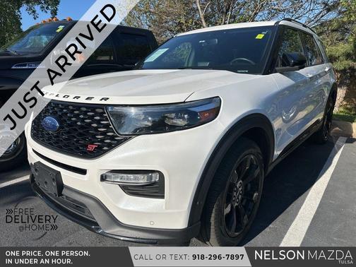 White Metallic 2020 Ford Explorer ST