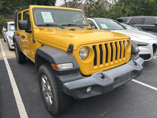 Baja Yellow Clearcoat 2019 Jeep Wrangler Unlimited Sport