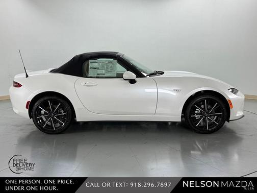 Snowflake White Pearl 2026 Mazda MX-5 Miata Grand Touring