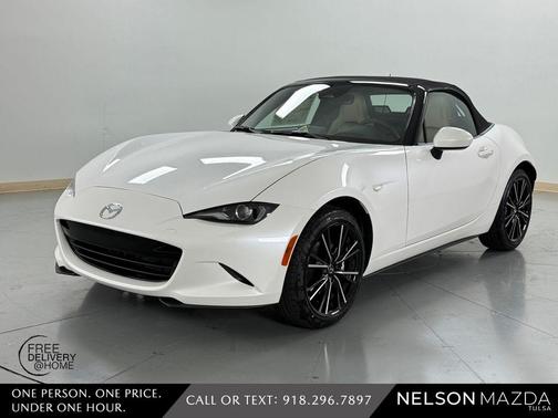 Snowflake White Pearl 2026 Mazda MX-5 Miata Grand Touring