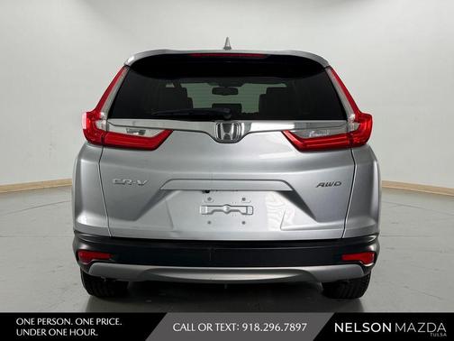 Lunar Silver Metallic 2018 Honda CR-V EX-L