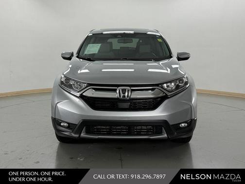 Lunar Silver Metallic 2018 Honda CR-V EX-L