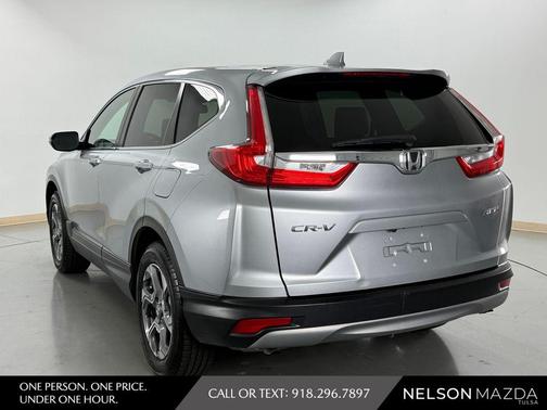 Lunar Silver Metallic 2018 Honda CR-V EX-L