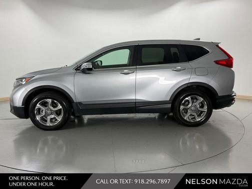 Lunar Silver Metallic 2018 Honda CR-V EX-L