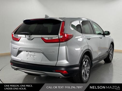 Lunar Silver Metallic 2018 Honda CR-V EX-L