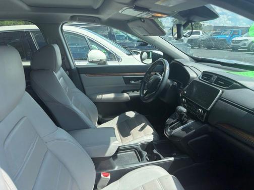 Lunar Silver Metallic 2018 Honda CR-V EX-L