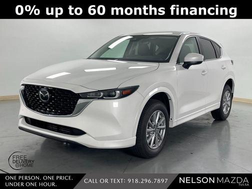 Rhodium White Metallic 2025 Mazda CX-5 2.5 S Preferred Package SUV