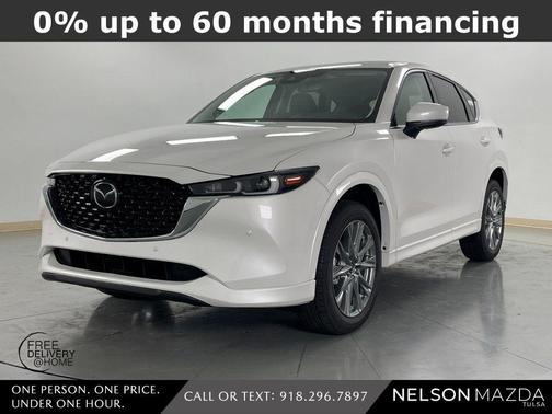 Rhodium White Metallic 2025 Mazda CX-5 2.5 S Premium Plus Package SUV