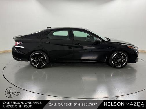 Phantom Black 2021 Hyundai ELANTRA N Line