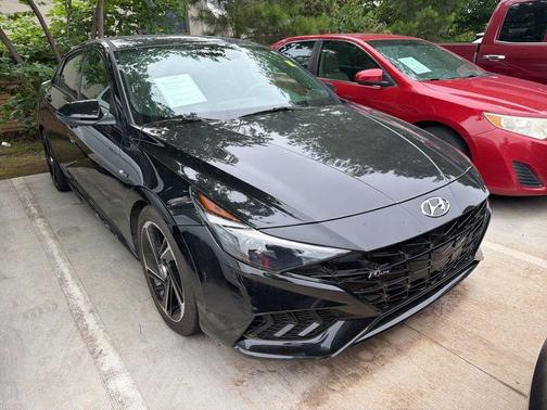 Phantom Black 2021 Hyundai ELANTRA N Line