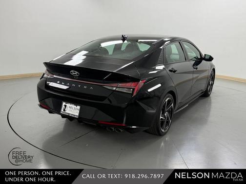Phantom Black 2021 Hyundai ELANTRA N Line